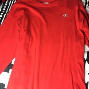 Champion oversized long sleeve shirt